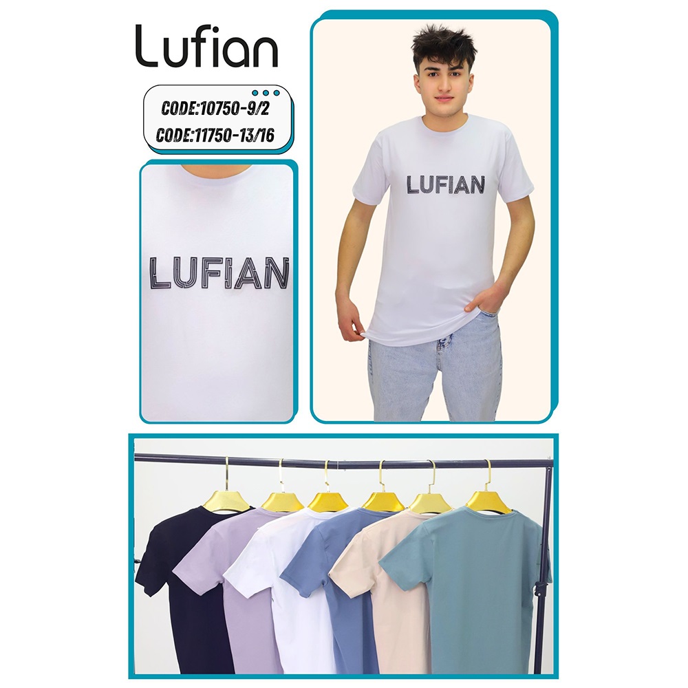 Lufian 11750 Erkek Çocuk Penye Enjeksiyon Lufian Baskılı Tişört 13-16 Yaş