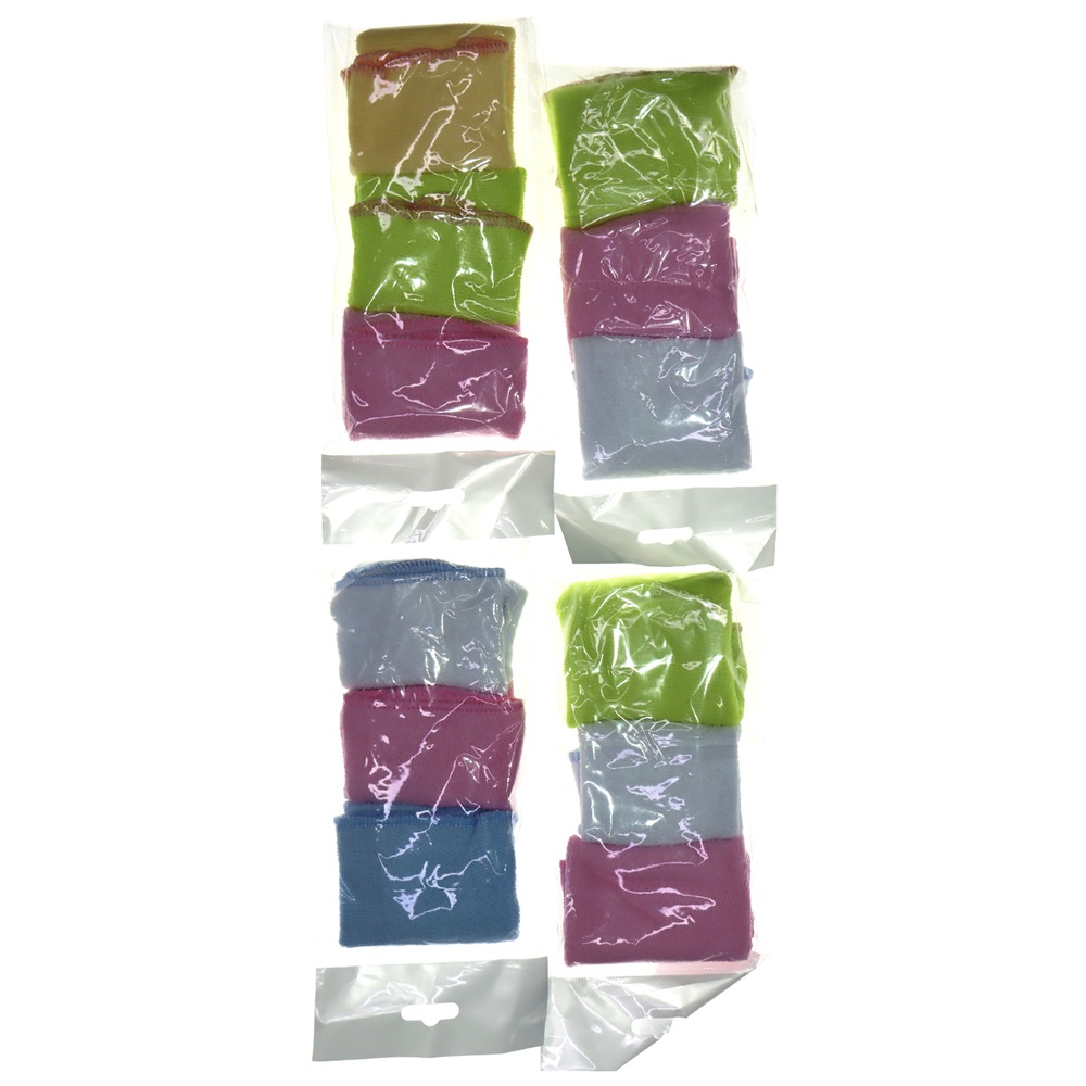 Bebe Silgi Havlu Ağız Mendili 3 lü - Karışık Renk