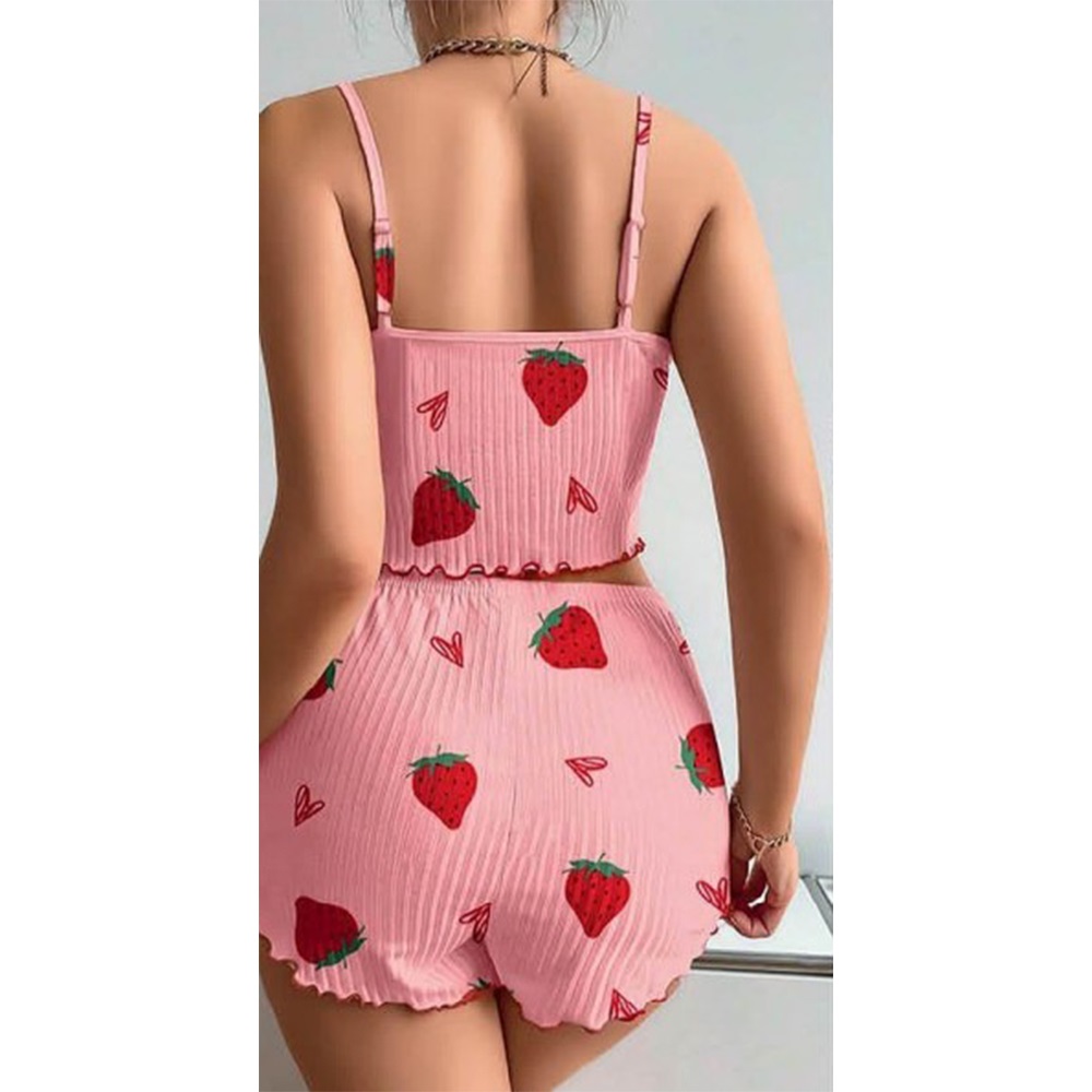 Lily Bianca 13021 Bayan Fantazi Şortlu Takım Gecelik