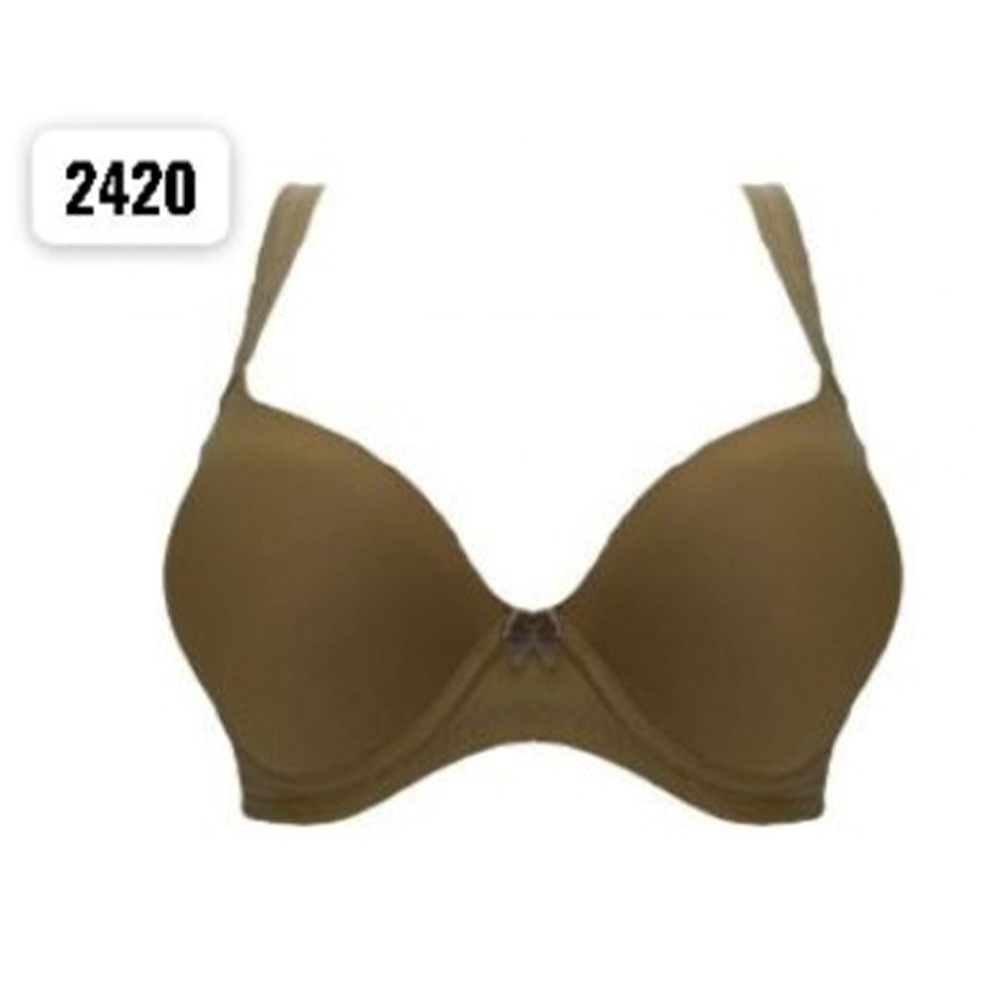 Billiza 2420 Bayan Geniş Askılı Mikro Yarı Desteklı Sütyen 80-95 - Ten - 80-95