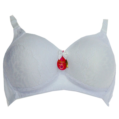 Billiza 2390 Bayan Telsiz Toparlacıyı Dantelli Sütyen 80-95 - A.Kahverengi - 80-85-90-95