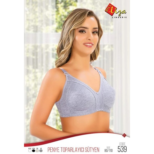 Billiza 539 Bayan Penye Battal Toparlayıcı Sütyen - Ten - 120