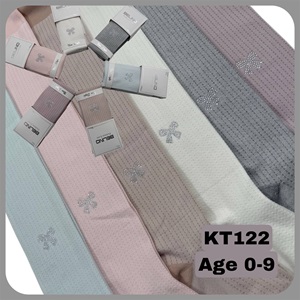 Belino Kız Çocuk Taş Baskılı Likralı Külotlu Çorap (6Lı) - Karışık Renk - 3-4 YAŞ