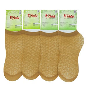 Miss Babit 5444 40 Den Jakar Desenli Soket Çorap - 57-Ten - PAKET İÇİ TEK RENK