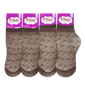 Miss Babit 5444 40 Den Jakar Desenli Soket Çorap - 57-Ten - PAKET İÇİ TEK RENK