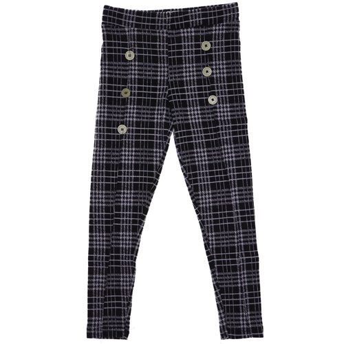 117 Jakarlı Düğmeli Kız Garson Tayt 9-12 Yaş