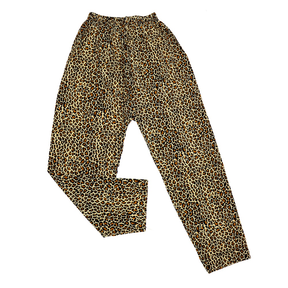 Zümra 0090 Bayan Viskon Ağlı Tek Pijama Alt 2XL
