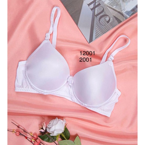 Dö Perla 12001 Bayan Düz Lüx Dolgulu Sütyen 75-90 - Beyaz - 75-80-85-90