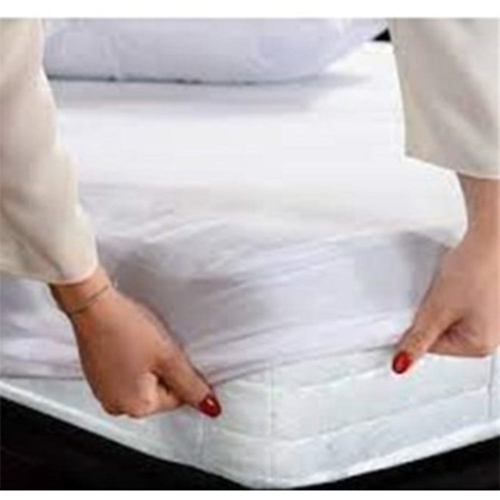 Karya Polyester Fitted Tek Kişilik Lastikli Sıvı Geçirmez Alez 100 x 200 cm - Beyaz - 100X200 CM