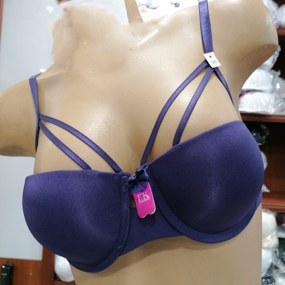 F.K 378 Bayan Destekli Sütyen 75-85 - Siyah - 75-80-85