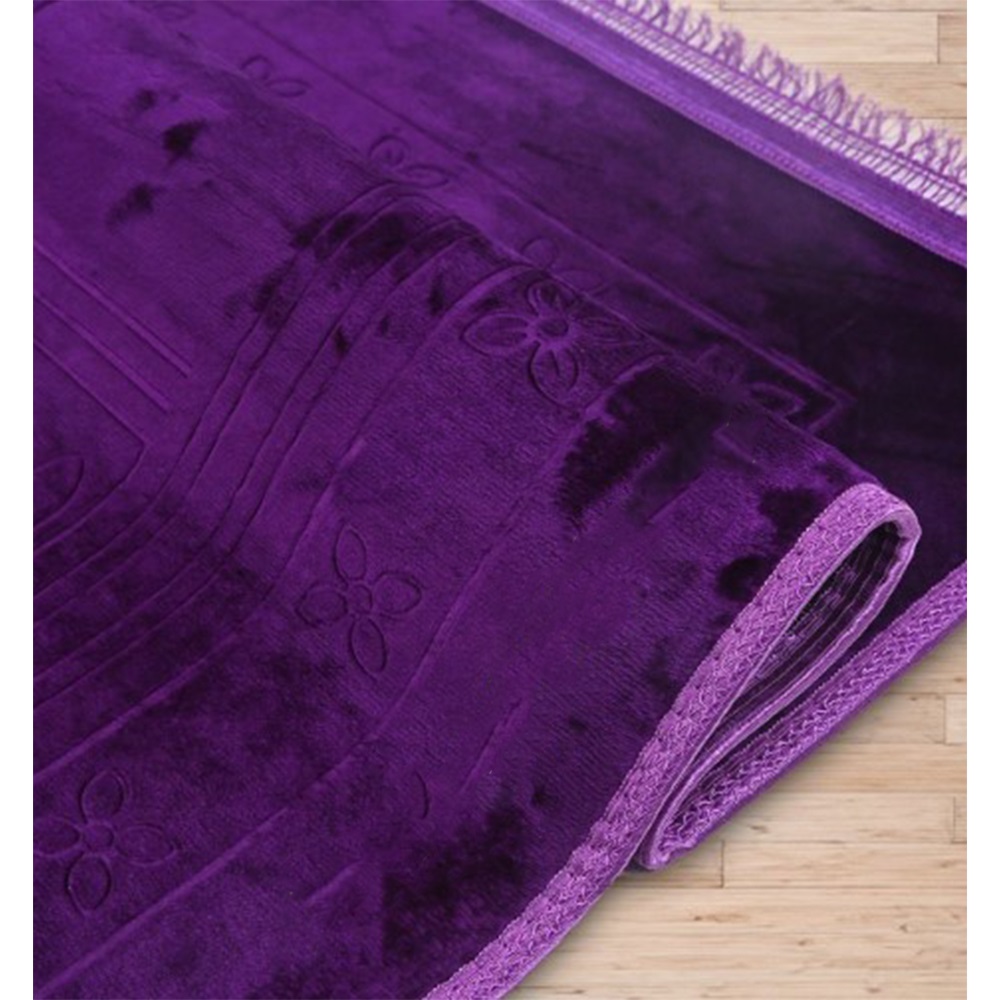 Nergiz 143 Kayra Prayer Kadife Seccade 80x120 Cm
