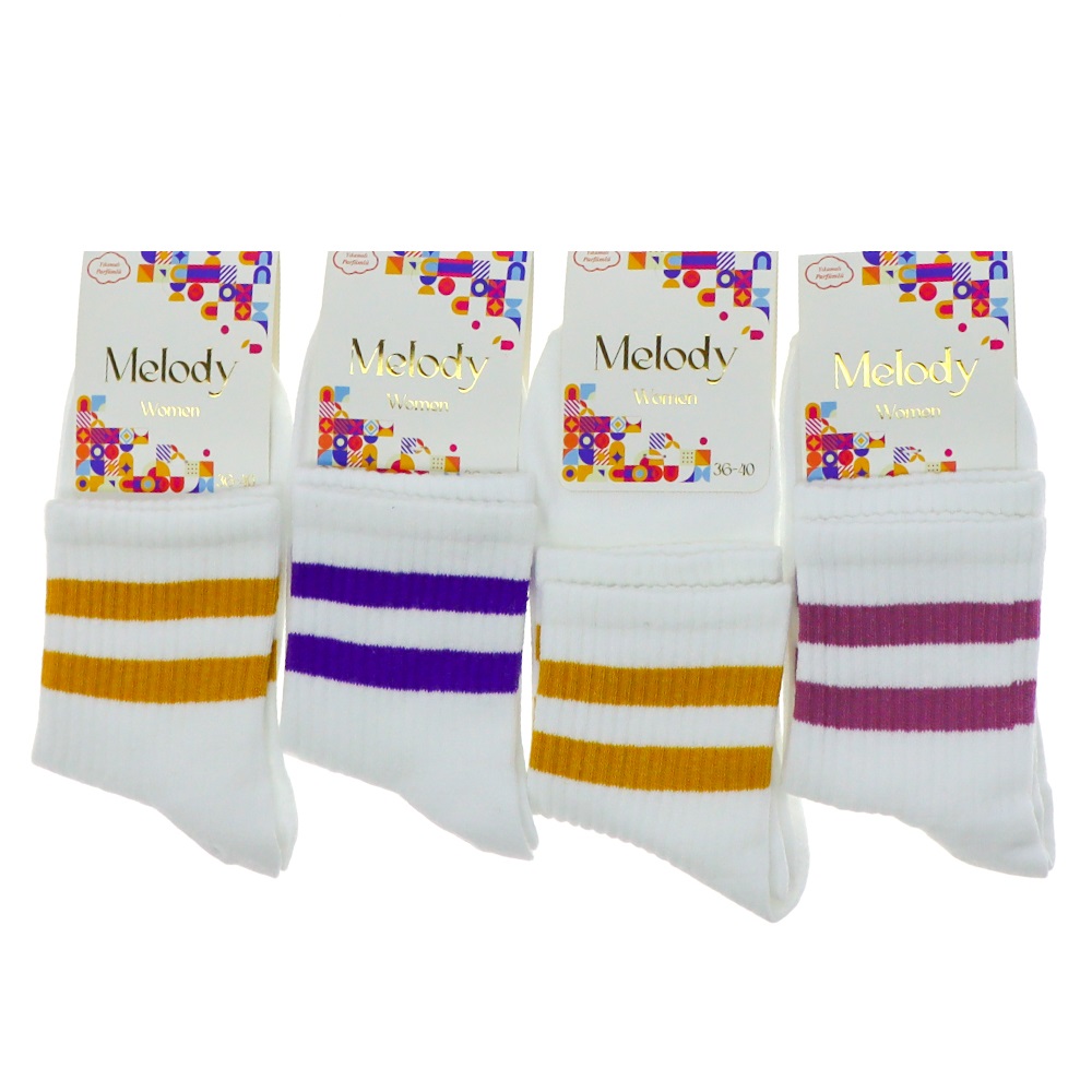 Melody 2200 Bayan Likları Patik Kolej Çorap