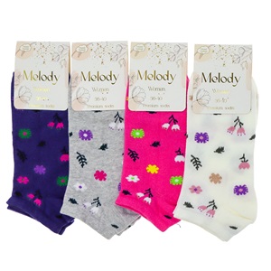 Melody 6234 Bayan Likları Patik Çorap