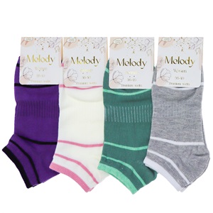 Melody 6234 Bayan Likları Patik Çorap