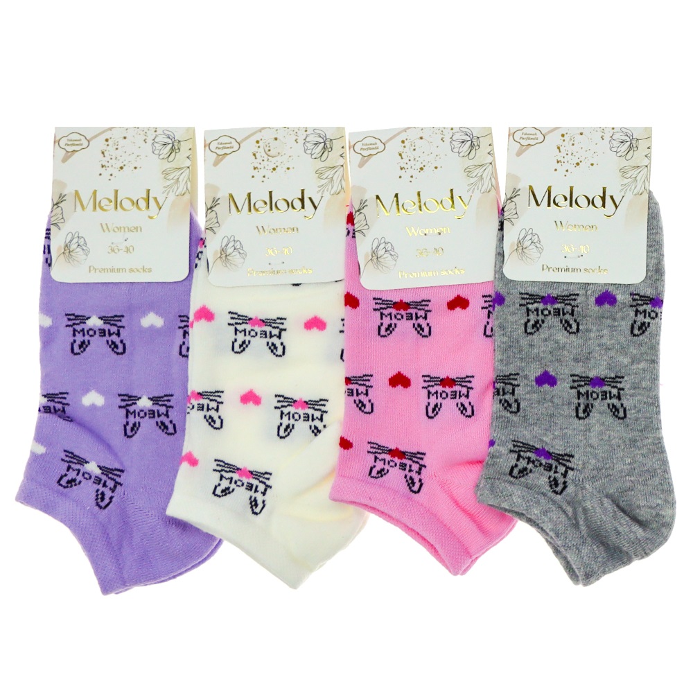 Melody 6234 Bayan Likları Patik Çorap