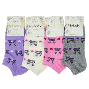 Melody 6234 Bayan Likları Patik Çorap