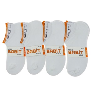 Miss Babit 7295 Erkek Likralı Kısa Konç Snıkers Çorap