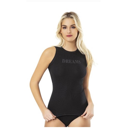 Kota 6650 Bayan Modal Kabartma Baskılı Kaşkorse Atlet - Pudra - L