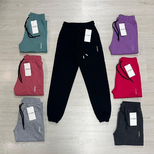 Oysho 4167 Çocuk Kompak Paça Latıklı Oysho Baskılı Eşofman Alt 12-16 Yaş - Karışık Renk - 12-16 YAŞ