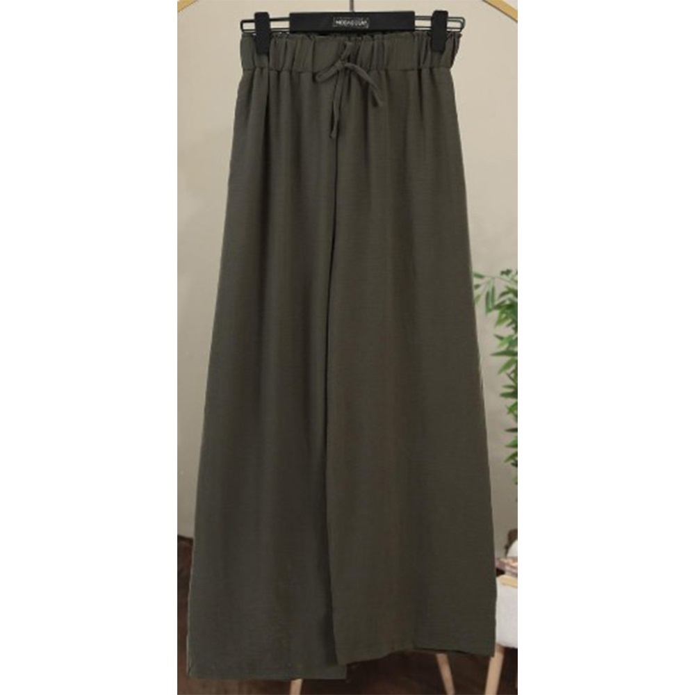 Avatar 25981 Bayan Milano Pileli Geniş Paça Tek Alt S-2XL (5 Li)