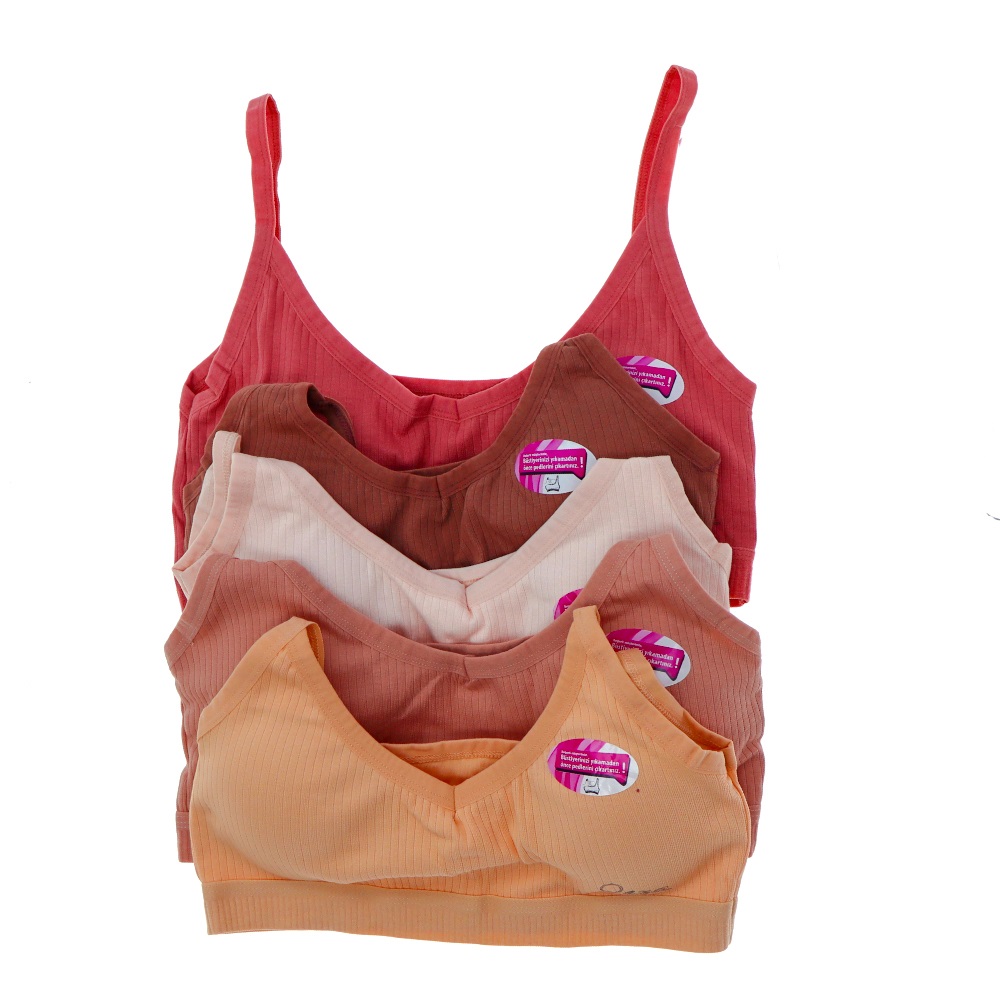 Deza 5080 Raporlu Likralı Elena İnce Askılı Büstiyer (80-85)-(90-95)