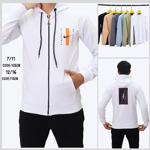 Nıke 11508 Erkek Çocuk 2 İplik Likralı Nıke Transfer Baskılı Kapşonlu Sweat 9-12 Yaş - Karışık Renk - 9-12 YAŞ