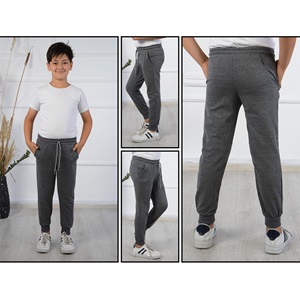 Boniboom 903 Erkek Çocuk Kompak Penye Düz Eşofman Alt 13-16 Yaş