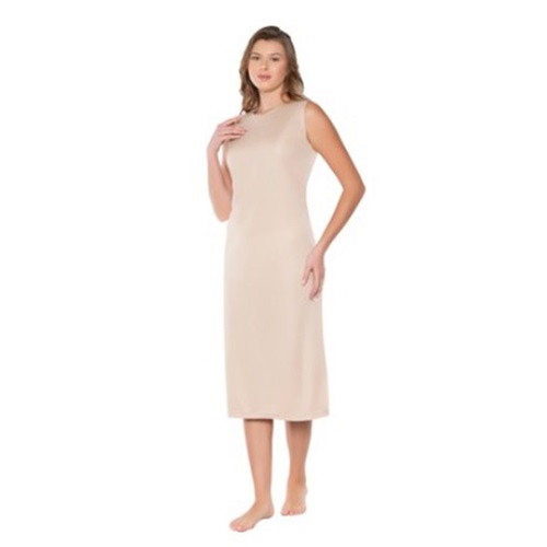 Ersoy 2222 Bayan Visco Sıfır Kol Kombinezon - Ten - S-M