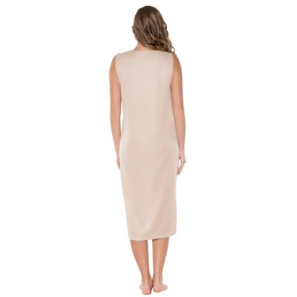 Ersoy 2222 Bayan Visco Sıfır Kol Kombinezon - Ten - S-M