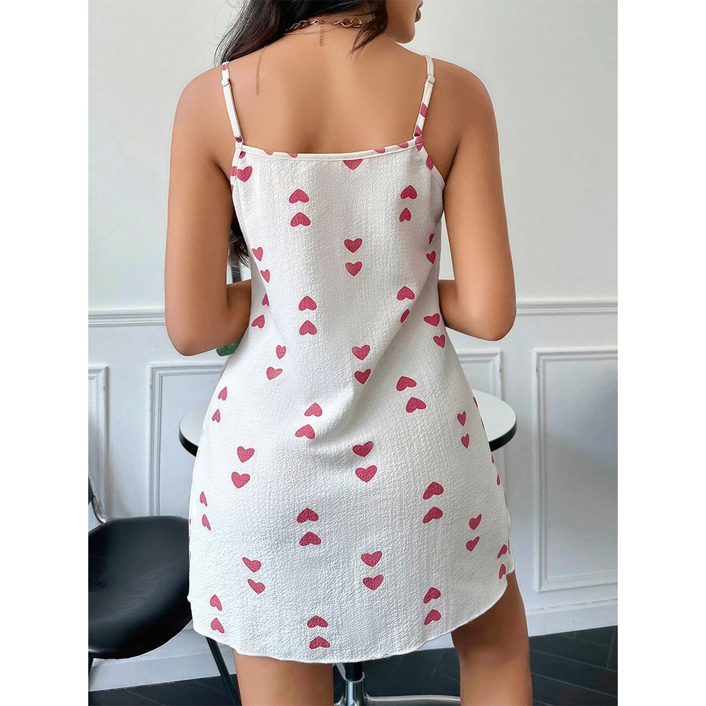 Lily Bianca 13030 Bayan Fantazi Gecelik - Ekru - L-XL