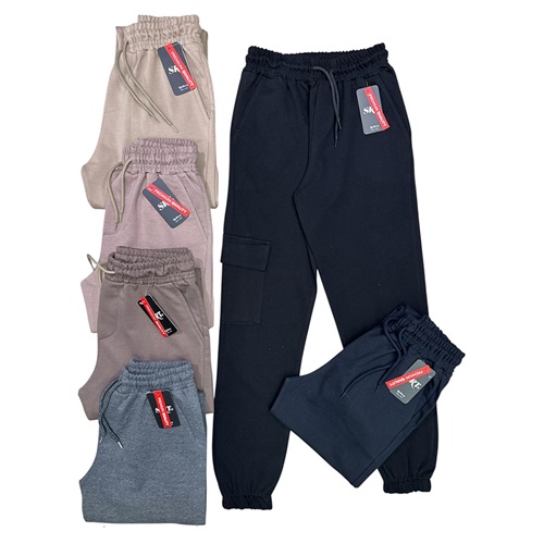 Erkam k 2334 Erkek Çocuk Kompak Yen Cep Paça Latık Eşofman Alt 5-8 Yaş - Karışık Renk - 5-8 YAŞ