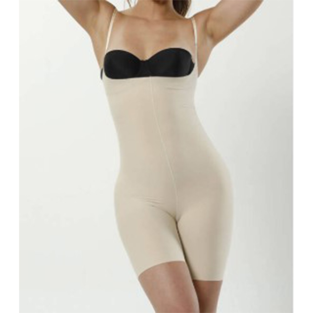 Layza Form 8200 Bayan Lazer Kesim Göğüs Alt Paçalı Korse - Ten - XL