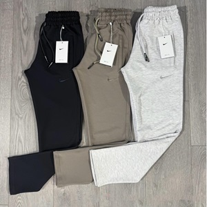 AreE-627 Erkek Kompak Nıke Baskılı Açık Paça Eşofman Alt S-XXL - Karışık Renk - S-M-L-XL-2XL