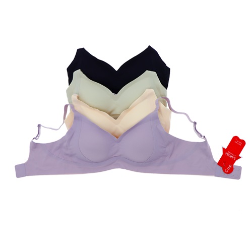 R.Y 2706 -C Bayan Pedli Lazer Kesim Sütyen M-3XL - Vizon - M-L-XL-2XL-3XL