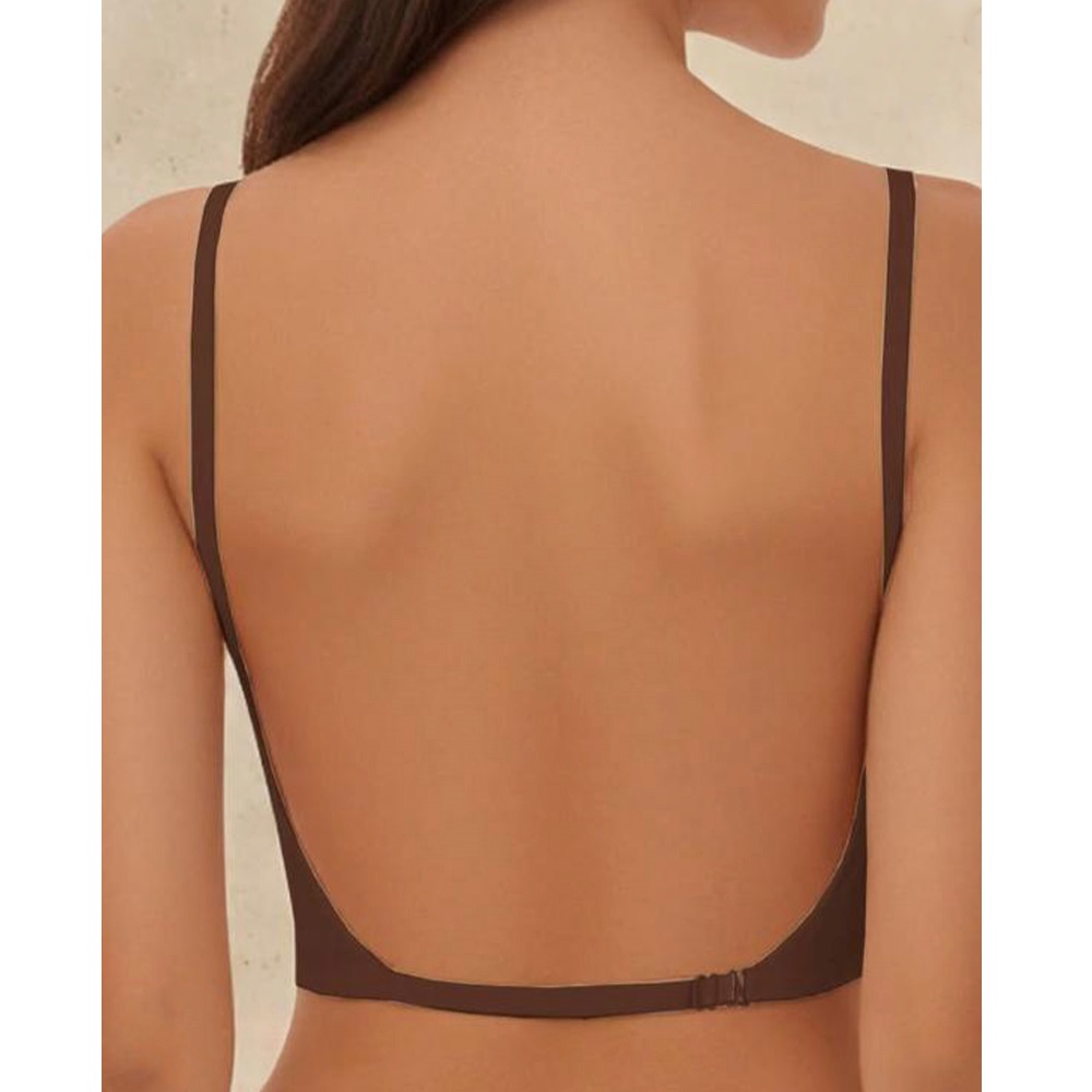 Larosa 2715 Bayan Pedli Erka İp Detaylı Lazer Kesim Sütyen S-XL - Siyah - S-M-L-XL