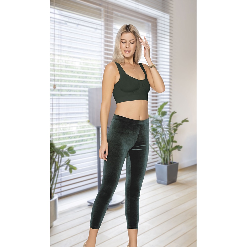 Jiber 3827 Bayan Kadife Tayt