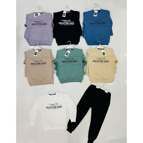 Furkan Erkek Çocuk 2 İp Protectıon Shoes Baskılı Takım 7-10 Yaş - Karışık Renk - 7-10 YAŞ