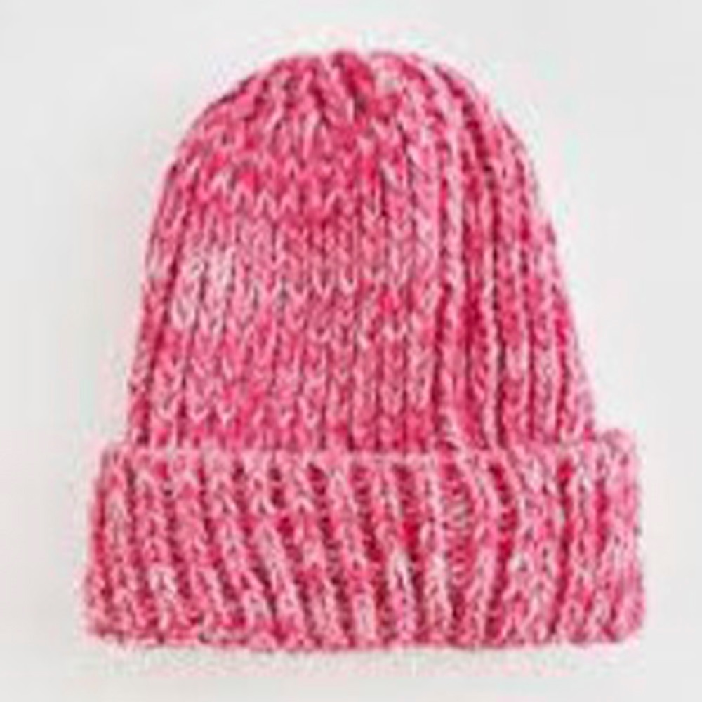 Cemal Çocuk Triko Örme Kırçıl Desenli Katlamalı Bere 5-8 Yaş (20 Li) - Karışık Renk - 5-8 YAŞ