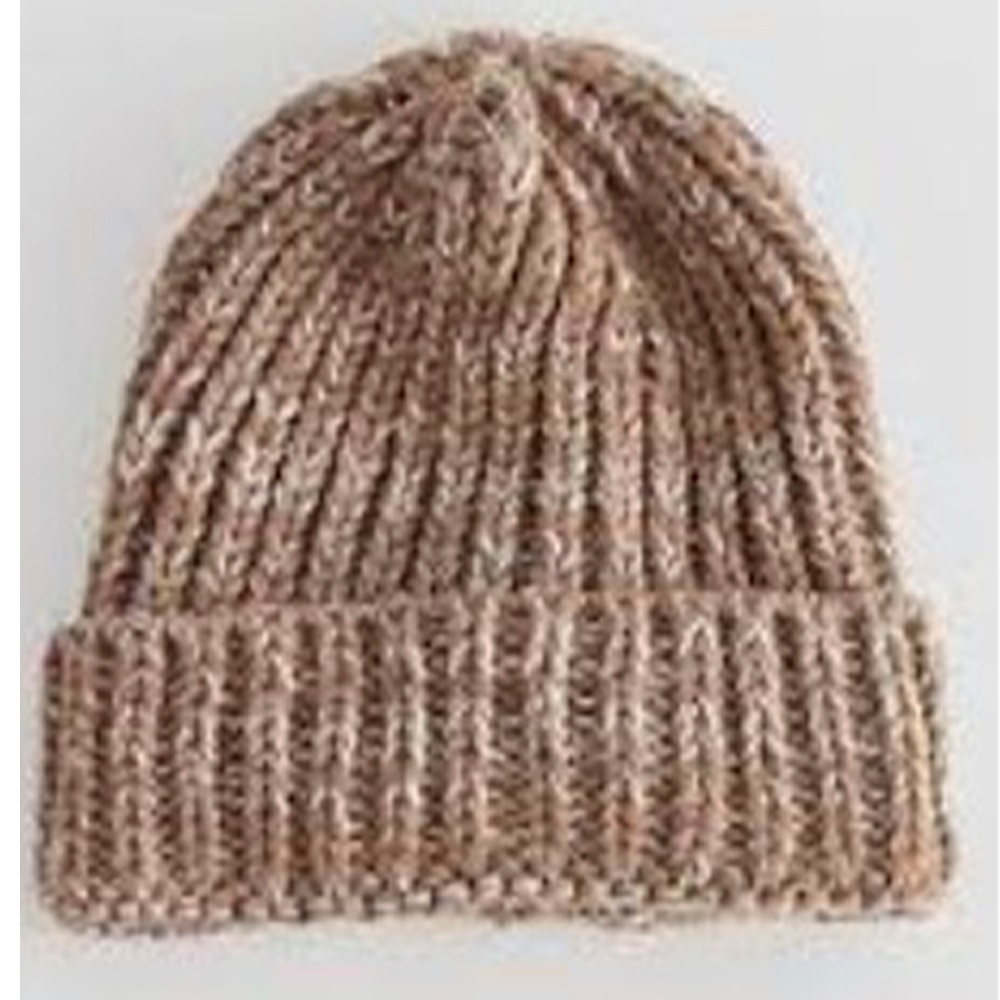 Cemal Çocuk Triko Örme Kırçıl Desenli Katlamalı Bere 5-8 Yaş (20 Li) - Karışık Renk - 5-8 YAŞ