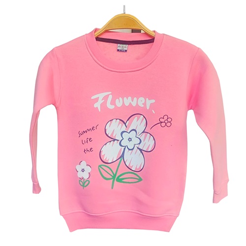 Kardeşler Lıfe Kız Çocuk 3 İp Flower Baskılı Sweat 5-8 Yaş - Karışık Renk - 5-8 YAŞ