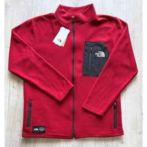 The North Face Erkek Polar The North Face Nakışlı Ön Garnili Fermuarlı Sweat Ceket S-2XL