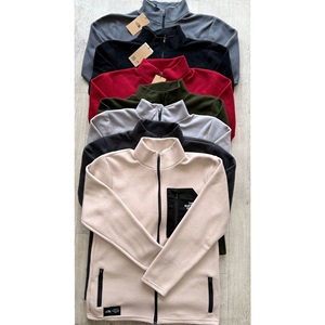 The North Face Erkek Polar The North Face Nakışlı Ön Garnili Fermuarlı Sweat Ceket S-2XL