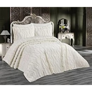 Alfima Yumoş Zebra Çift Kişilik Pike Takımı 250X260 Cm - Karışık Renk - 250X260 CM