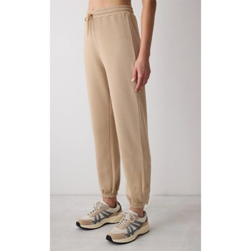 Çopur Bayan Penye Manşetli Lastik Paça Eşofman Alt S-2XL- Karışık Renk - S-M-L-XL-2XL