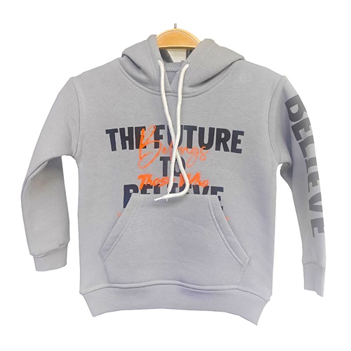 Kardeşler Lıfe Erkek Çocuk 3 İplik Kapşonlu The Future Baskılı Sweat 5-8 Yaş - Karışık Renk - 5-8 YAŞ