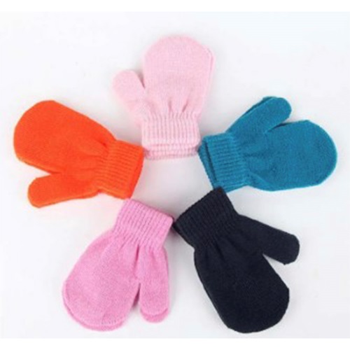 Cemal Meda Kids Bebe Triko Örme Eldiven 1-3 Yaş (12 Li) - Karışık Renk - 1-3 YAŞ