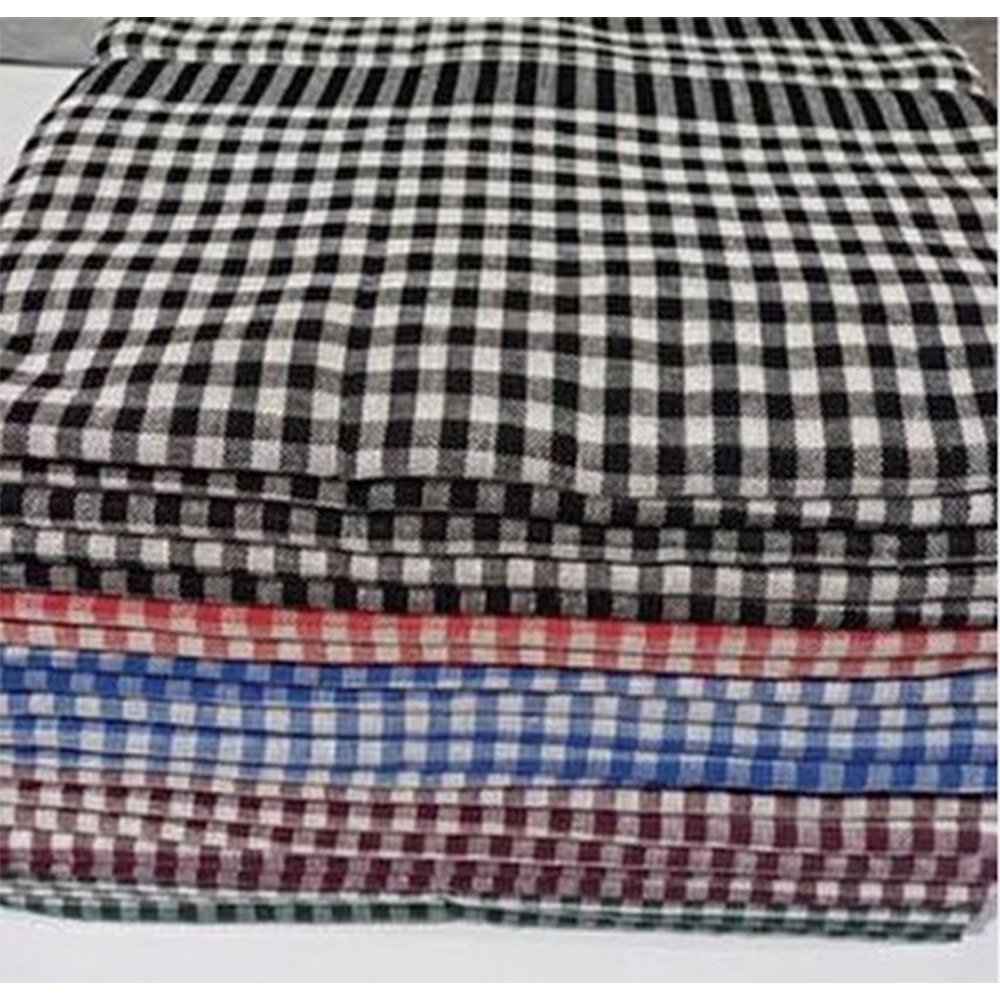 Kasso Home Krc2332 Ekose Bitikare Sofra Bezi 155X145 CM (25Lİ) - Karışık Renk - 155X145 CM