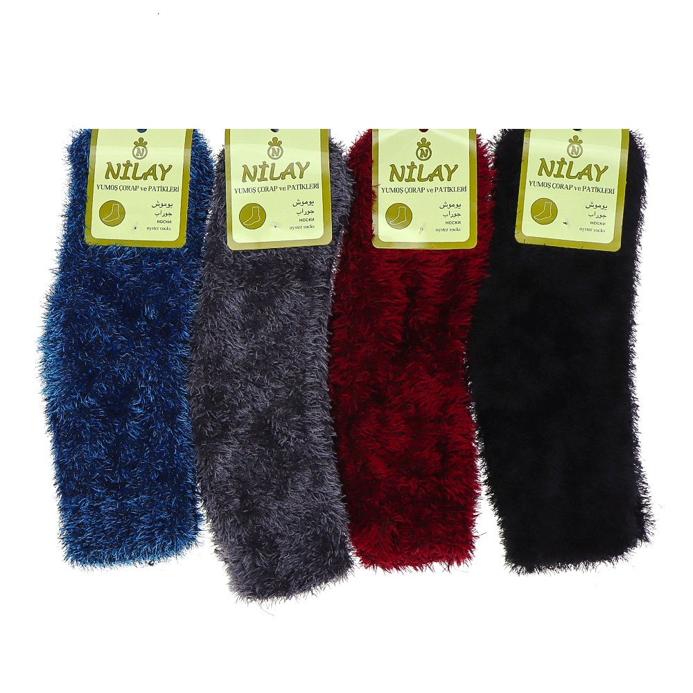 Nilay Bayan Ters Yumoş Soket Çorap