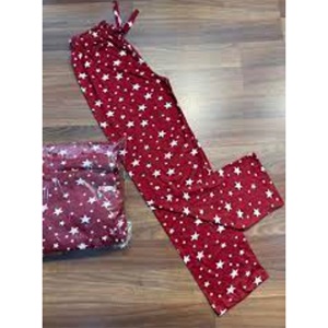 Rengoo 1090 Kız Çocuk Yumuş Baskılı Pijama Tek Alt 6-13 Yaş (8 Lİ)