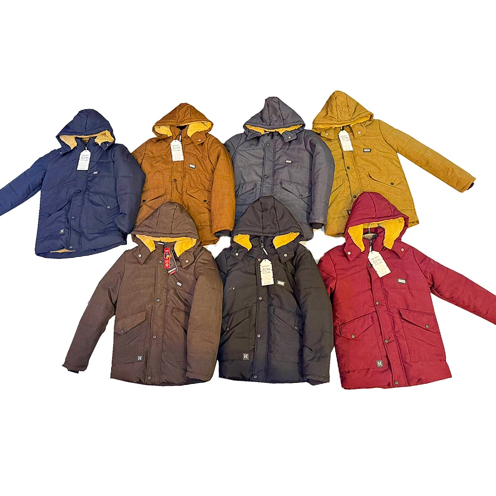 Hemam 4034 Erkek Çocuk Tintin Kapşonlu Mont 9-12 Yaş - Karışık Renk - 9-12 YAŞ